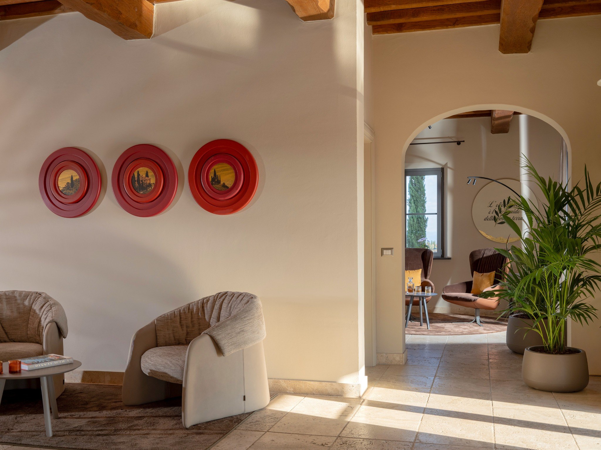 Villa Luce interior sitting room