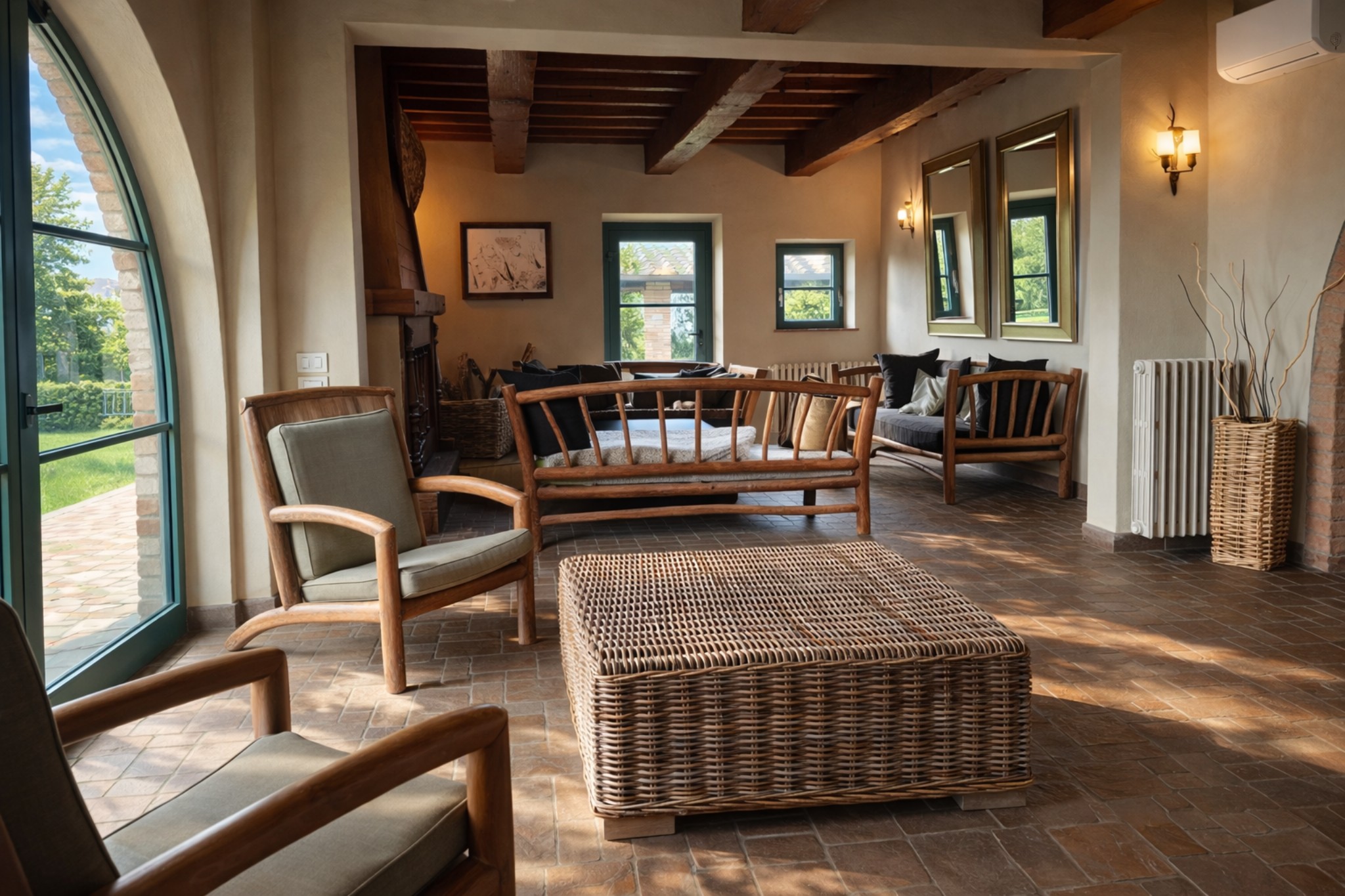 Villa Popillo living room