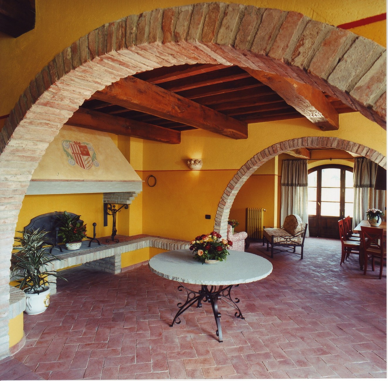 Villa Vignola lounge area